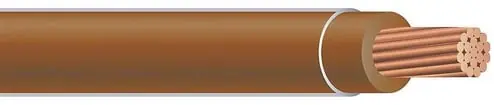 Value-Oriented THHN 350 Brown Stranded Copper, 3000FT Reel, Cuttable