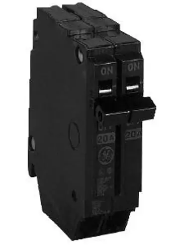 GE THQP240 Q-Line, 2 Pole, 40 Amp, Plug-On Circuit Breaker, 120/240 Volt Cost-Effective