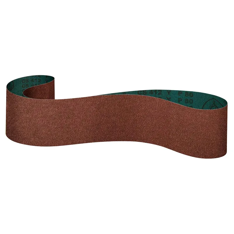 Best Seller 4120080YX62124 - Backstand Belt: CS412 Aluminum Oxide/80 Grit/YX-Wt Polyester/6"x 212 #4