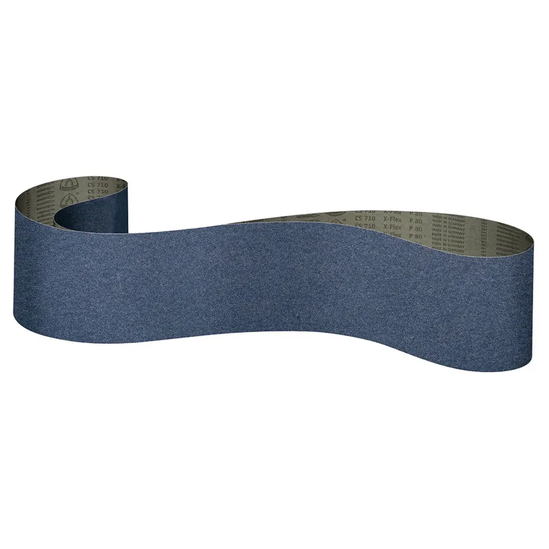 Cheap 7100150XF81654 - Abrasive Belt: CS710 Heat Treated A/O/150 Grit/X-Flex Cloth/8"x 165 #4