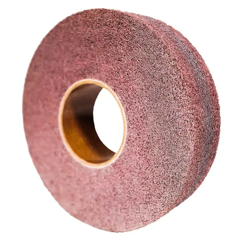 CW8AM-8X4X3 - Convolute Wheel: 8"x 4"x 3" Arbor/Hard/Deburring/8 AO/Medium Grain Holiday Sale