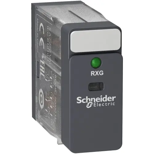 Secure Checkout Schneider Electric RXG23F7 Interface plug-in relay, 5 A, 2 CO, LED, 120 V AC