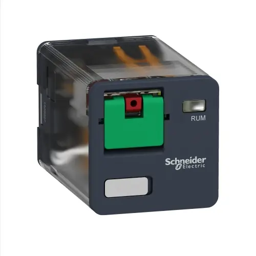 Schneider Electric RUMC31B7 universal plug-in relay - Zelio RUM - 3 C/O - 24 V AC - 10 A Buy Direct