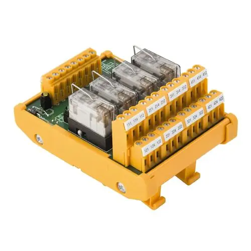Trending Weidmuller 1448640000 Interface Module w/ Relay - 4 x SPDT - 2 CO Contacts