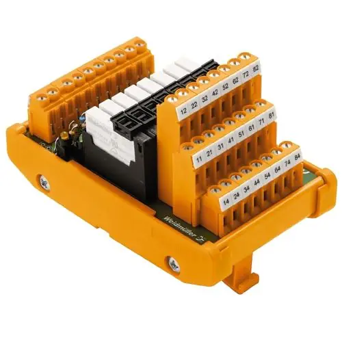 Weidmuller 1456980000 Interface Module w/ Relay - 16 x SPDT - 1 Compact CO Contact Time-Limited