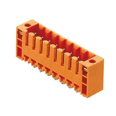 Weidmuller 1607570000 Male Header - 300 Volt - 9 Pole Flash Sale